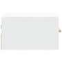 Weißer Wand-Nachttisch 35x35x20 cm von vidaXL, Nachttische - Ref: Foro24-812834, Preis: 31,90 €, Rabatt: %