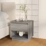 Mesitas noche 2 uds madera ingeniería gris Sonoma 45x34x44 cm de vidaXL, Mesitas de noche - Ref: Foro24-812984, Precio: 58,99...