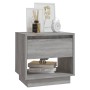 Nachttische 2 Einheiten Sonomagraues Holzwerkstoff 45x34x44 cm von vidaXL, Nachttische - Ref: Foro24-812984, Preis: 59,63 €, ...