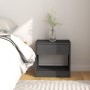 Nachttische 2 Stück massives graues Kiefernholz 40x31x40 cm von vidaXL, Nachttische - Ref: Foro24-808068, Preis: 57,68 €, Rab...