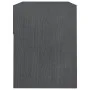Bedside tables 2 pcs solid gray pine wood 40x31x40 cm by vidaXL, Nightstands - Ref: Foro24-808068, Price: 56,94 €, Discount: %