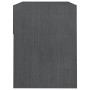 Nachttische 2 Stück massives graues Kiefernholz 40x31x40 cm von vidaXL, Nachttische - Ref: Foro24-808068, Preis: 57,68 €, Rab...