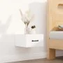 Wall bedside tables 2 pcs white 35x35x20 cm by vidaXL, Nightstands - Ref: Foro24-812853, Price: 45,75 €, Discount: %