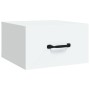 Mesitas de noche de pared 2 uds blanco 35x35x20 cm de vidaXL, Mesitas de noche - Ref: Foro24-812853, Precio: 45,75 €, Descuen...