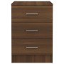 Nachttische 2 Stück Eichenbraunsperrholz 38x35x56 cm von vidaXL, Nachttische - Ref: Foro24-815326, Preis: 99,58 €, Rabatt: %