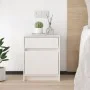 Mesitas de noche 2 uds madera maciza pino blanco 40x31x50 cm de vidaXL, Mesitas de noche - Ref: Foro24-808126, Precio: 78,05 ...