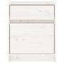 Nachttische 2 Stück aus massivem weißem Kiefernholz 40x31x50 cm von vidaXL, Nachttische - Ref: Foro24-808126, Preis: 79,09 €,...
