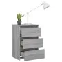 Bedside tables 2 pcs Sonoma gray plywood 40x35x62.5 cm by vidaXL, Nightstands - Ref: Foro24-815174, Price: 97,67 €, Discount: %