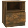 Nightstands 2 pcs engineered wood smoked oak 40x40x50 cm by vidaXL, Nightstands - Ref: Foro24-815817, Price: 68,09 €, Discoun...