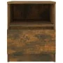 Nightstands 2 pcs engineered wood smoked oak 40x40x50 cm by vidaXL, Nightstands - Ref: Foro24-815817, Price: 68,09 €, Discoun...