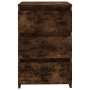 Nachttisch 2 Stk. geräuchertes Eichensperrholz 40x35x62,5cm von vidaXL, Nachttische - Ref: Foro24-815172, Preis: 100,66 €, Ra...
