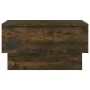 Wall bedside table 2 units smoked oak color by vidaXL, Nightstands - Ref: Foro24-816941, Price: 60,68 €, Discount: %