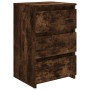 Nachttisch aus geräuchertem Eichensperrholz, 40 x 35 x 62,5 cm von vidaXL, Nachttische - Ref: Foro24-815171, Preis: 51,43 €, ...