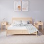 Nachttische 2 Stück aus massivem Kiefernholz 79,5 x 38 x 65,5 cm von vidaXL, Nachttische - Ref: Foro24-814540, Preis: 100,72 ...