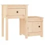 Bedside tables 2 pcs solid pine wood 79.5x38x65.5 cm by vidaXL, Nightstands - Ref: Foro24-814540, Price: 99,79 €, Discount: %