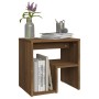 Nachttische 2 Stück braunes Eichensperrholz 40x30x40 cm von vidaXL, Nachttische - Ref: Foro24-815182, Preis: 41,32 €, Rabatt: %