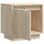 Bedside tables 2 units solid pine wood 40x30x40 cm by vidaXL, Nightstands - Ref: Foro24-813306, Price: 69,30 €, Discount: %