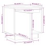 Bedside tables 2 units solid pine wood 40x30x40 cm by vidaXL, Nightstands - Ref: Foro24-813306, Price: 69,30 €, Discount: %