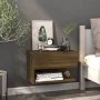 Wall bedside table 2 pcs oak brown by vidaXL, Nightstands - Ref: Foro24-816951, Price: 70,77 €, Discount: %