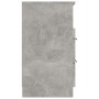 Concrete gray plywood nightstand by vidaXL, Nightstands - Ref: Foro24-811240, Price: 56,91 €, Discount: %