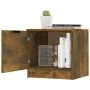 Nightstands 2 units smoked oak color 40x39x40 cm by vidaXL, Nightstands - Ref: Foro24-817028, Price: 41,21 €, Discount: %