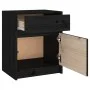 Nightstands 2 pcs solid black pine wood 40x31x50 cm by vidaXL, Nightstands - Ref: Foro24-808132, Price: 73,18 €, Discount: %
