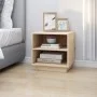 Nachttische 2 Einheiten aus massivem Kiefernholz 40x34x40 cm von vidaXL, Nachttische - Ref: Foro24-813326, Preis: 52,27 €, Ra...