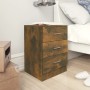 Nachttische 2 Stück geräuchertes Eichensperrholz 38x35x56 cm von vidaXL, Nachttische - Ref: Foro24-815322, Preis: 65,88 €, Ra...