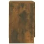 Mesitas de noche 2 uds contrachapado roble ahumado 38x35x56 cm de vidaXL, Mesitas de noche - Ref: Foro24-815322, Precio: 65,0...