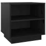 Bedside tables 2 pcs solid black pine wood 40x34x40 cm by vidaXL, Nightstands - Ref: Foro24-813334, Price: 43,74 €, Discount: %