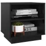 Bedside tables 2 pcs solid black pine wood 40x34x40 cm by vidaXL, Nightstands - Ref: Foro24-813334, Price: 43,74 €, Discount: %