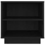 Nachttische 2 Stück aus massivem schwarzem Kiefernholz 40x34x40 cm von vidaXL, Nachttische - Ref: Foro24-813334, Preis: 43,74...