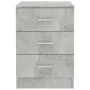 Bedside tables 2 units concrete gray chipboard 38x35x56cm by vidaXL, Nightstands - Ref: Foro24-800459, Price: 74,48 €, Discou...