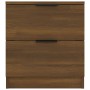 Nachttische 2 Stück braunes Eichensperrholz von vidaXL, Nachttische - Ref: Foro24-817038, Preis: 82,90 €, Rabatt: %
