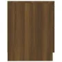 Nachttische 2 Stück braunes Eichensperrholz von vidaXL, Nachttische - Ref: Foro24-817038, Preis: 81,87 €, Rabatt: %