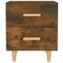 Bedside tables 2 units in smoked oak color 40x35x47.5 cm by vidaXL, Nightstands - Ref: Foro24-817286, Price: 57,00 €, Discoun...