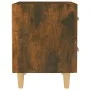 Bedside tables 2 units in smoked oak color 40x35x47.5 cm by vidaXL, Nightstands - Ref: Foro24-817286, Price: 57,00 €, Discoun...