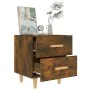 Bedside tables 2 units in smoked oak color 40x35x47.5 cm by vidaXL, Nightstands - Ref: Foro24-817286, Price: 57,00 €, Discoun...