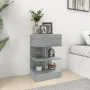 Sonoma gray plywood bedside table 40x35x65 cm by vidaXL, Nightstands - Ref: Foro24-816043, Price: 52,76 €, Discount: %