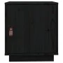 Nachttisch aus massivem schwarzem Kiefernholz, 40 x 34 x 45 cm von vidaXL, Nachttische - Ref: Foro24-818283, Preis: 39,22 €, ...