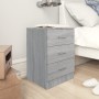 Nachttische 2 Stück graues Sonoma-Holz 38x35x56 cm von vidaXL, Nachttische - Ref: Foro24-815324, Preis: 111,04 €, Rabatt: %