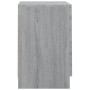 Nachttische 2 Stück graues Sonoma-Holz 38x35x56 cm von vidaXL, Nachttische - Ref: Foro24-815324, Preis: 111,04 €, Rabatt: %