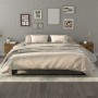 Bedside tables 2 units in smoked oak color 40x35x47.5 cm by vidaXL, Nightstands - Ref: Foro24-817292, Price: 69,88 €, Discoun...
