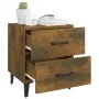Bedside tables 2 units in smoked oak color 40x35x47.5 cm by vidaXL, Nightstands - Ref: Foro24-817292, Price: 69,14 €, Discoun...