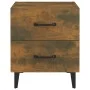Bedside tables 2 units in smoked oak color 40x35x47.5 cm by vidaXL, Nightstands - Ref: Foro24-817292, Price: 69,14 €, Discoun...