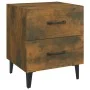 Bedside tables 2 units in smoked oak color 40x35x47.5 cm by vidaXL, Nightstands - Ref: Foro24-817292, Price: 69,14 €, Discoun...
