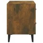 Bedside tables 2 units in smoked oak color 40x35x47.5 cm by vidaXL, Nightstands - Ref: Foro24-817292, Price: 69,14 €, Discoun...