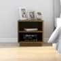 Nachttische 2 Stück honigbraunes Kiefernholz 40x34x40 cm von vidaXL, Nachttische - Ref: Foro24-813332, Preis: 48,67 €, Rabatt: %