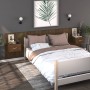 Oak brown wall bedside table by vidaXL, Nightstands - Ref: Foro24-816956, Price: 27,33 €, Discount: %