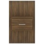 Oak brown wall bedside table by vidaXL, Nightstands - Ref: Foro24-816956, Price: 27,33 €, Discount: %